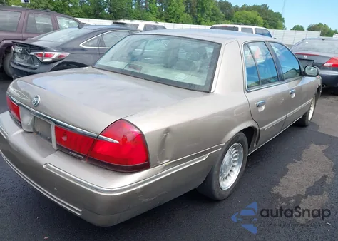 2001 Mercury Grand Marquis Ls z USA, uszkodzony, nr VIN 2MEFM75W11X610723
